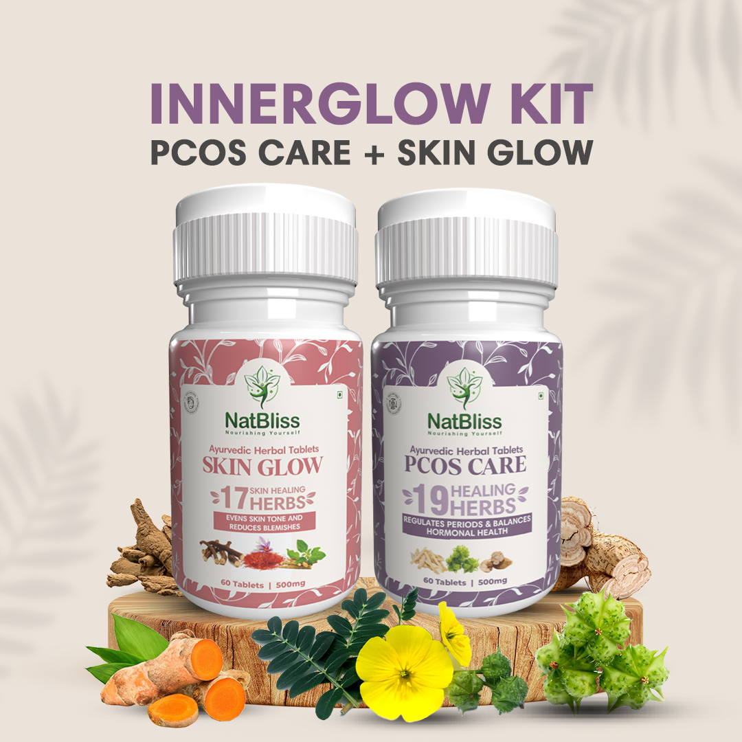 INNERGLOW KIT (PCOS CARE TABLET + SKIN GLOW TABLET)