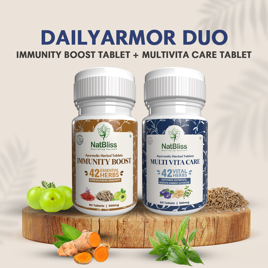 Immunity Boost tablet + MultiVita Care tablet