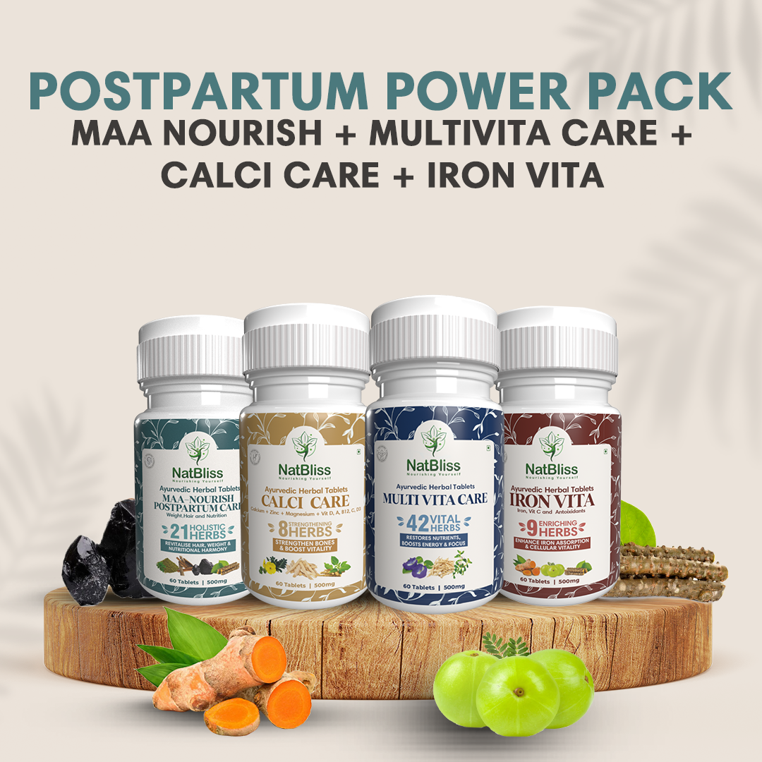 Complete Mom care (Maa Nourish +Multi Vita Care + Calci care + Iron Vita)