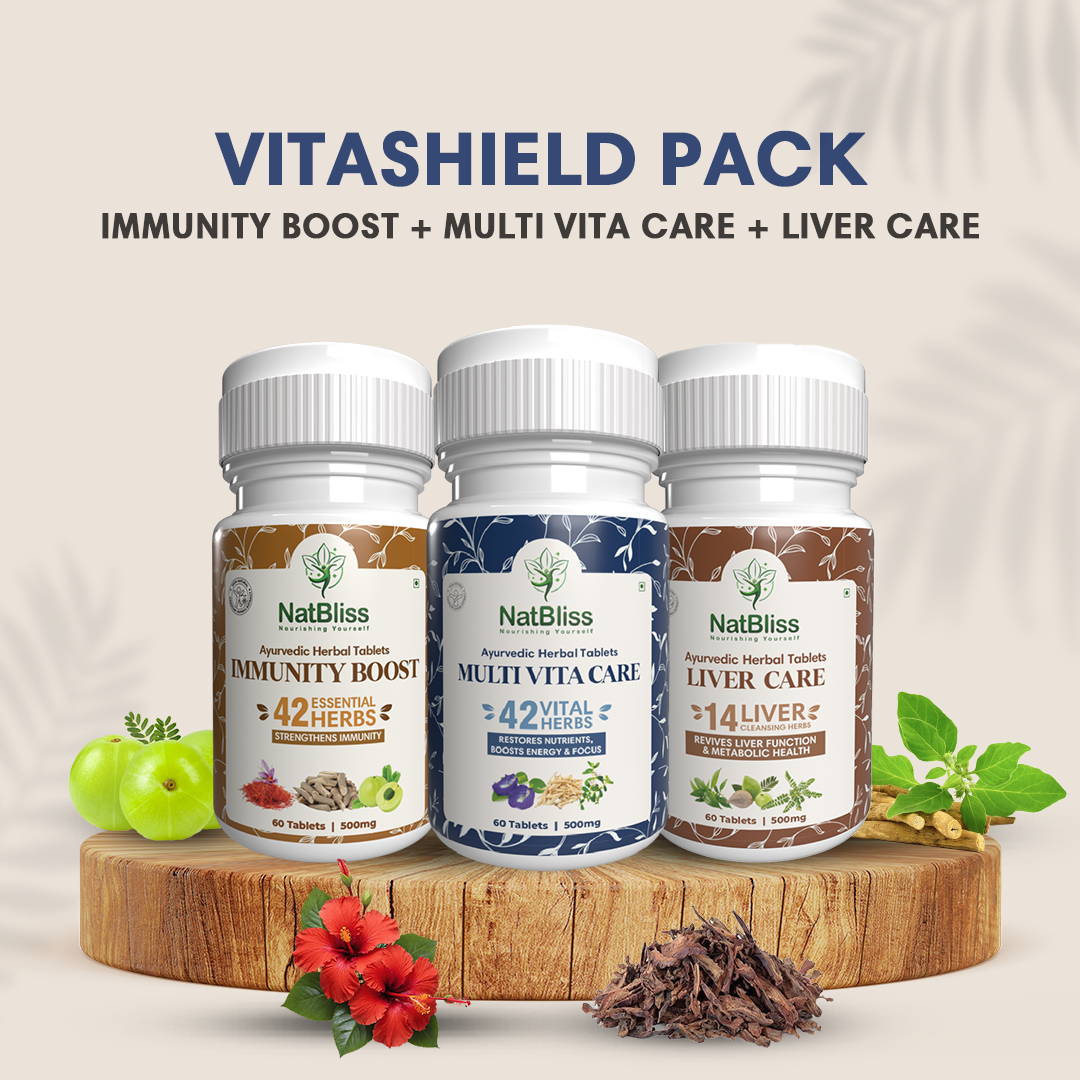 Immunity Boost + Multi Vita + Liver care