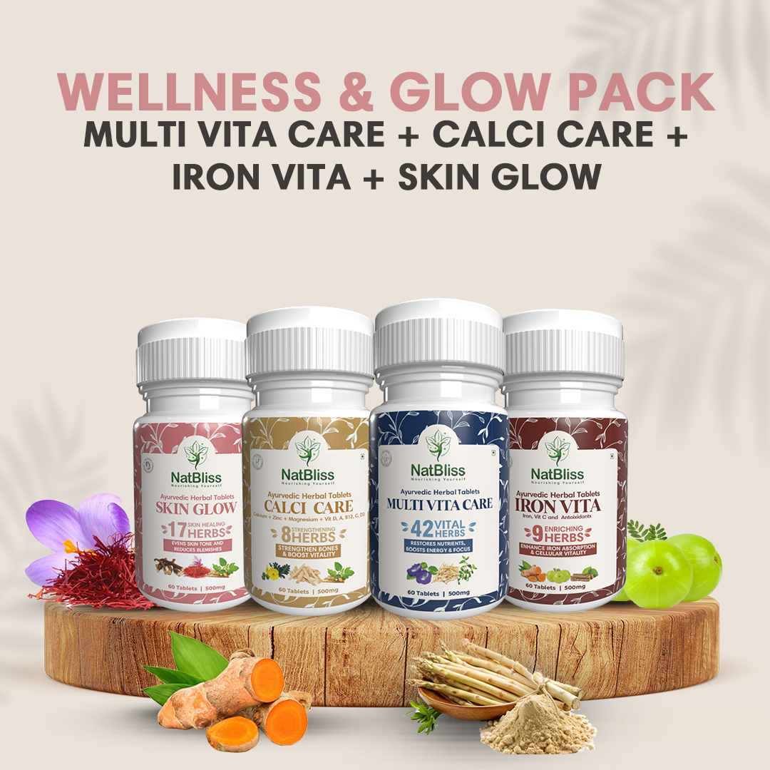 Multi Vita + Calci Care + Iron Vita + Skin Glow