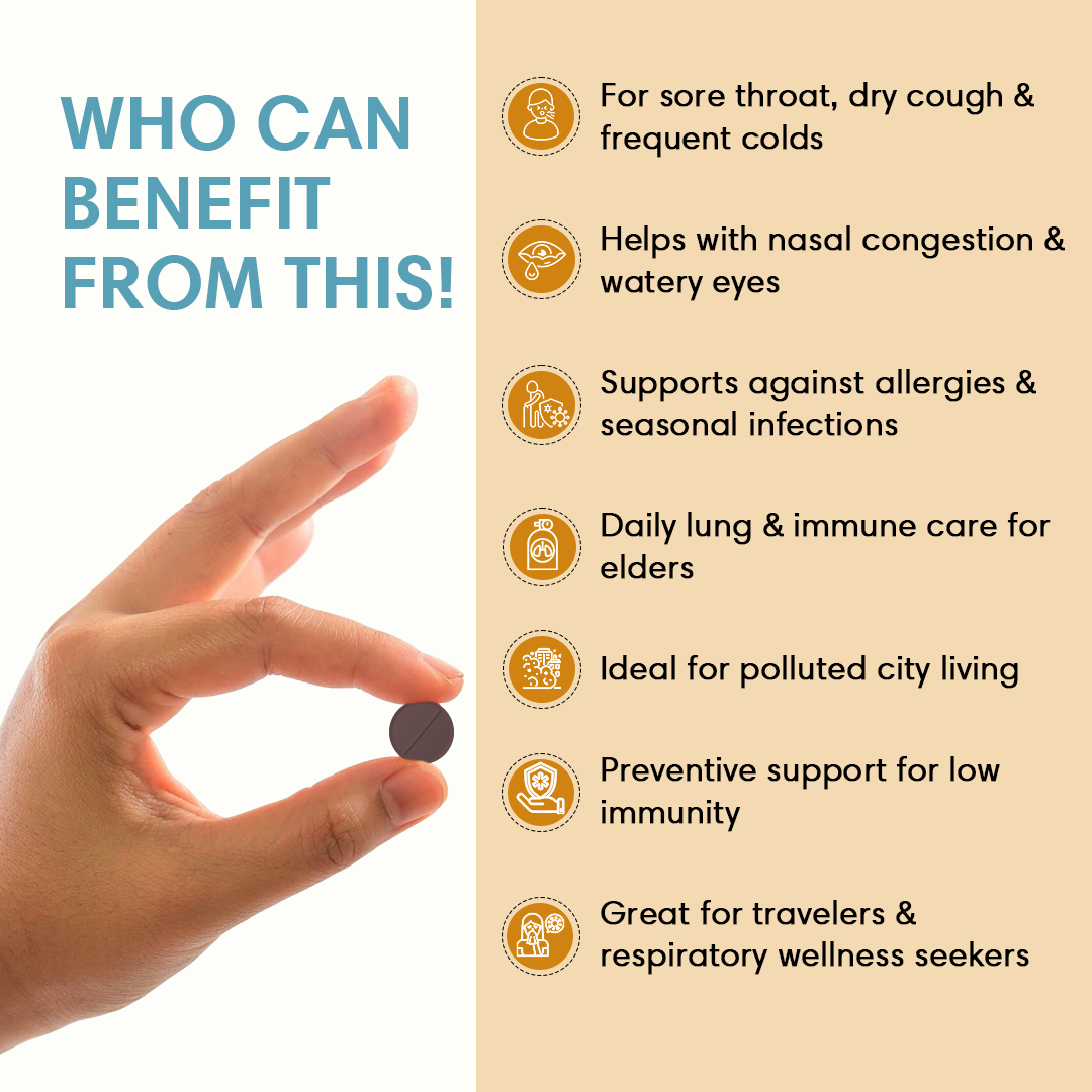 Breathe ease tablet + Immunity boost tablet