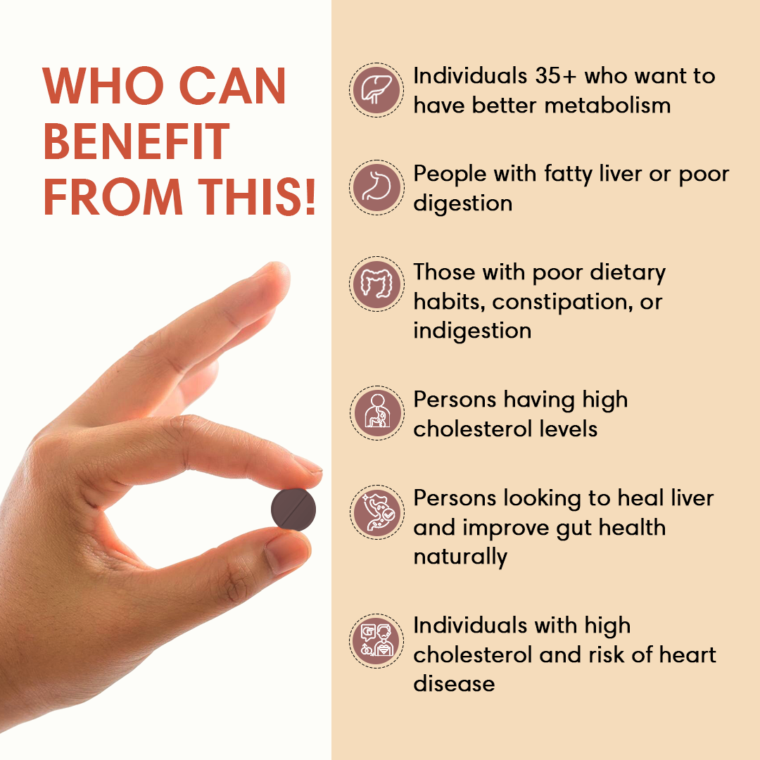Heart ease tablet + liver care tablet + gut ease tablet