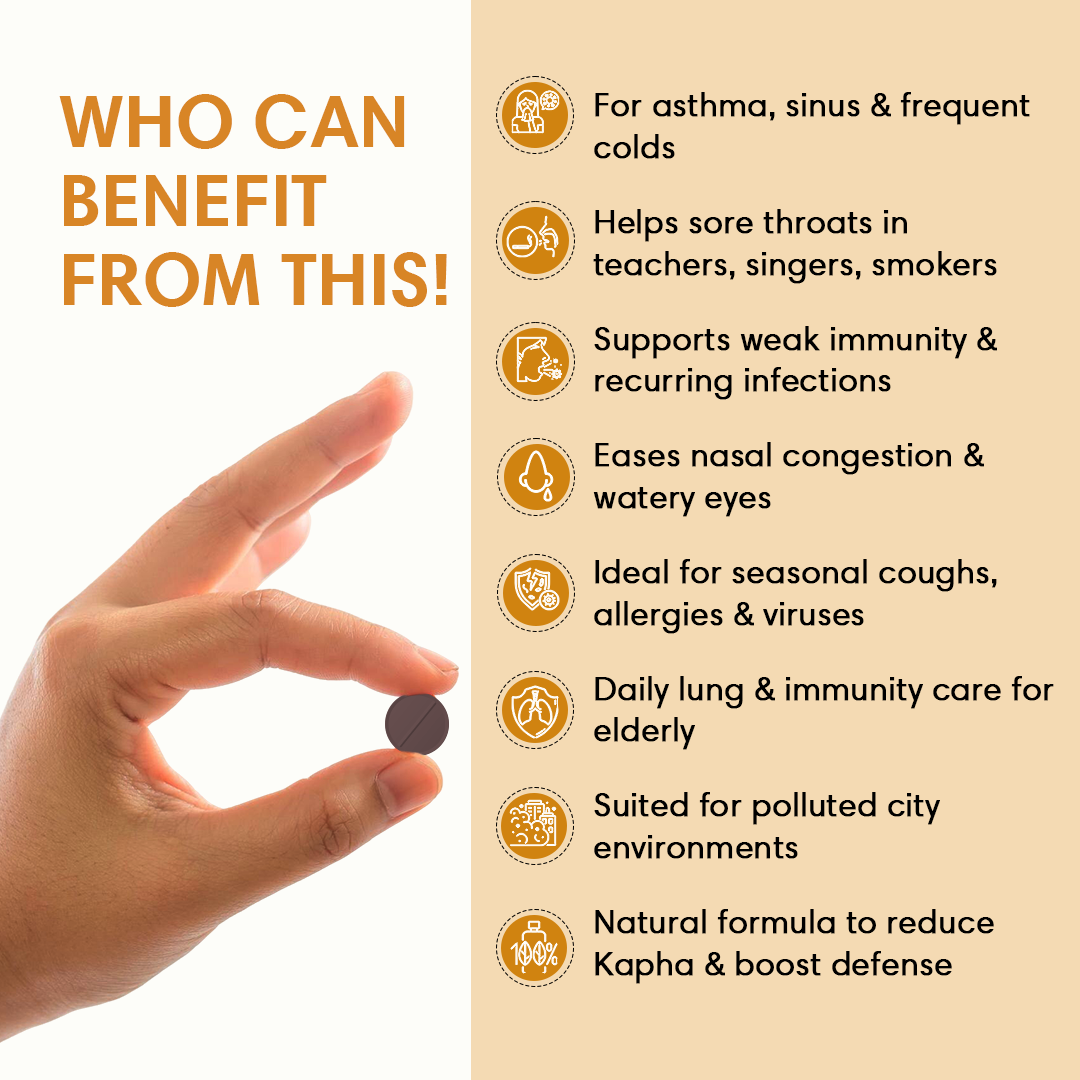 Breathe ease tablet + Immunity boost tablet + Honey