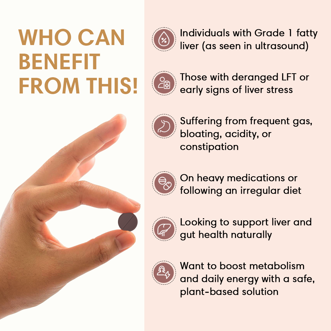 Liver care tablet + Gut ease tablet