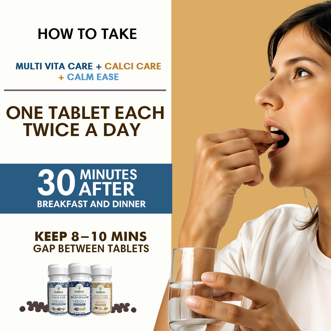 Multi Vita + Calci care + Calm ease